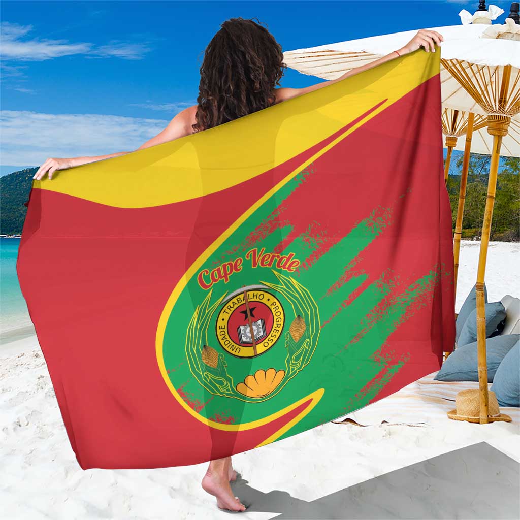 Cape Verde 1975-1992 Sarong Coat Of Arms Grunge Style