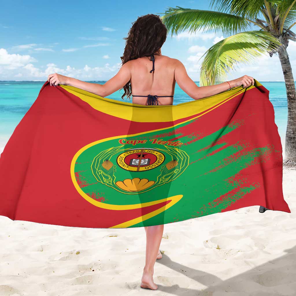 Cape Verde 1975-1992 Sarong Coat Of Arms Grunge Style