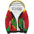 Cape Verde 1975-1992 Sherpa Hoodie Coat Of Arms Grunge Style