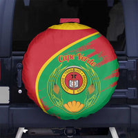 Cape Verde 1975-1992 Spare Tire Cover Coat Of Arms Grunge Style