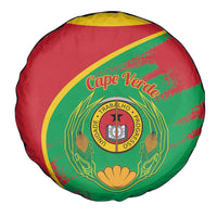 Cape Verde 1975-1992 Spare Tire Cover Coat Of Arms Grunge Style
