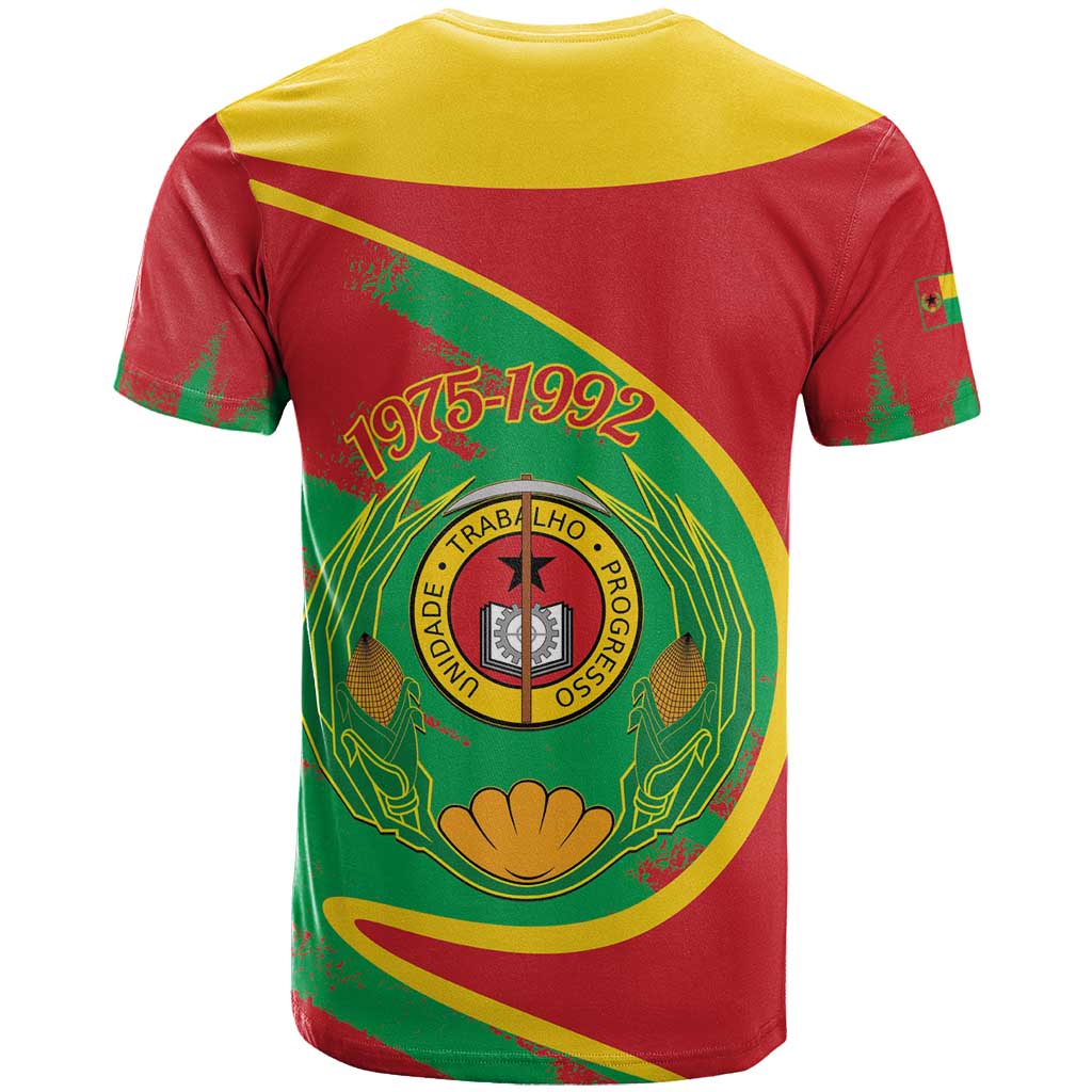 Cape Verde 1975-1992 T Shirt Coat Of Arms Grunge Style