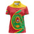 Cape Verde 1975-1992 Women Polo Shirt Coat Of Arms Grunge Style
