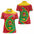 Cape Verde 1975-1992 Women Polo Shirt Coat Of Arms Grunge Style