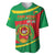 Cape Verde 1975-1992 Baseball Jersey Unidade Trabalho Progresso