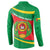 Cape Verde 1975-1992 Button Sweatshirt Unidade Trabalho Progresso