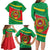 Cape Verde 1975-1992 Family Matching Long Sleeve Bodycon Dress and Hawaiian Shirt Unidade Trabalho Progresso