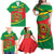 Cape Verde 1975-1992 Family Matching Off Shoulder Maxi Dress and Hawaiian Shirt Unidade Trabalho Progresso
