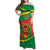 Cape Verde 1975-1992 Family Matching Off Shoulder Maxi Dress and Hawaiian Shirt Unidade Trabalho Progresso