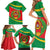 Cape Verde 1975-1992 Family Matching Short Sleeve Bodycon Dress and Hawaiian Shirt Unidade Trabalho Progresso