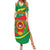Cape Verde 1975-1992 Family Matching Summer Maxi Dress and Hawaiian Shirt Unidade Trabalho Progresso