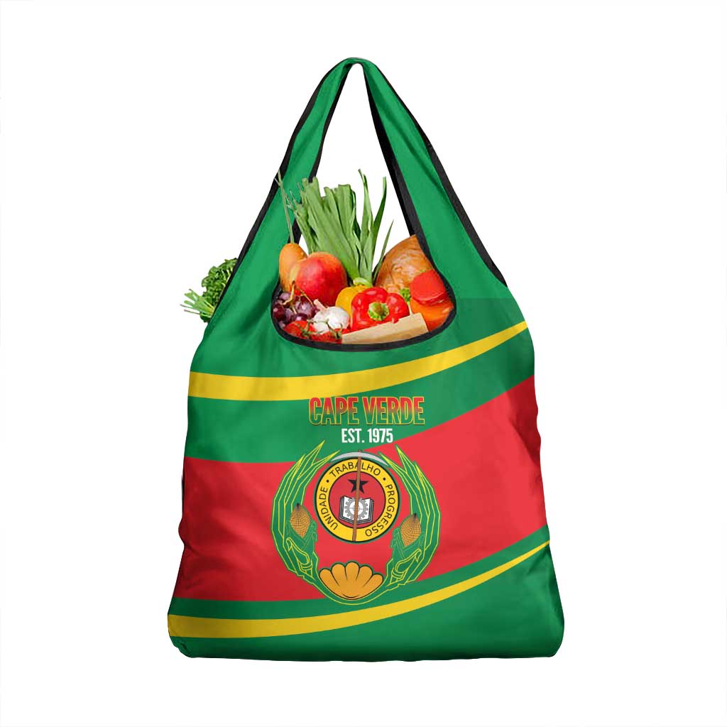Cape Verde 1975-1992 Grocery Bag Unidade Trabalho Progresso