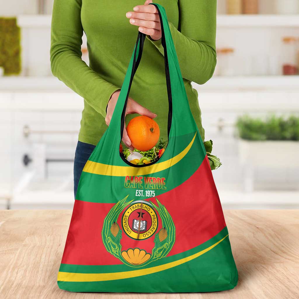 Cape Verde 1975-1992 Grocery Bag Unidade Trabalho Progresso