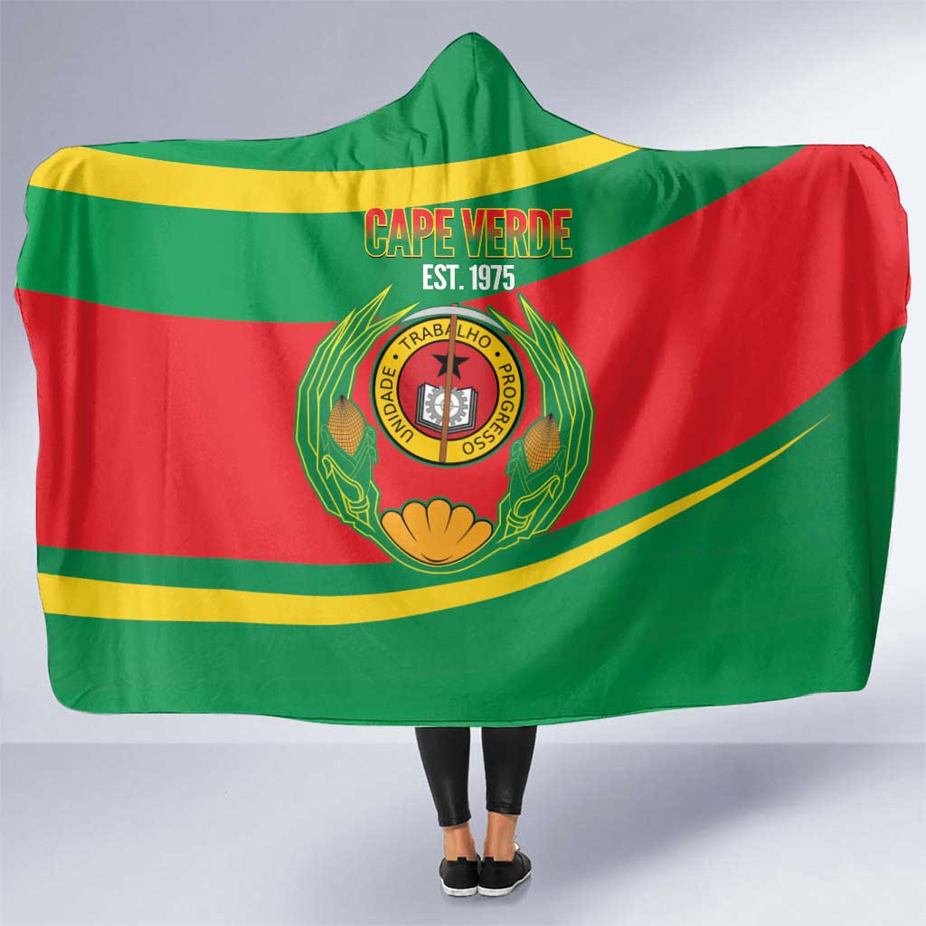 Cape Verde 1975-1992 Hooded Blanket Unidade Trabalho Progresso