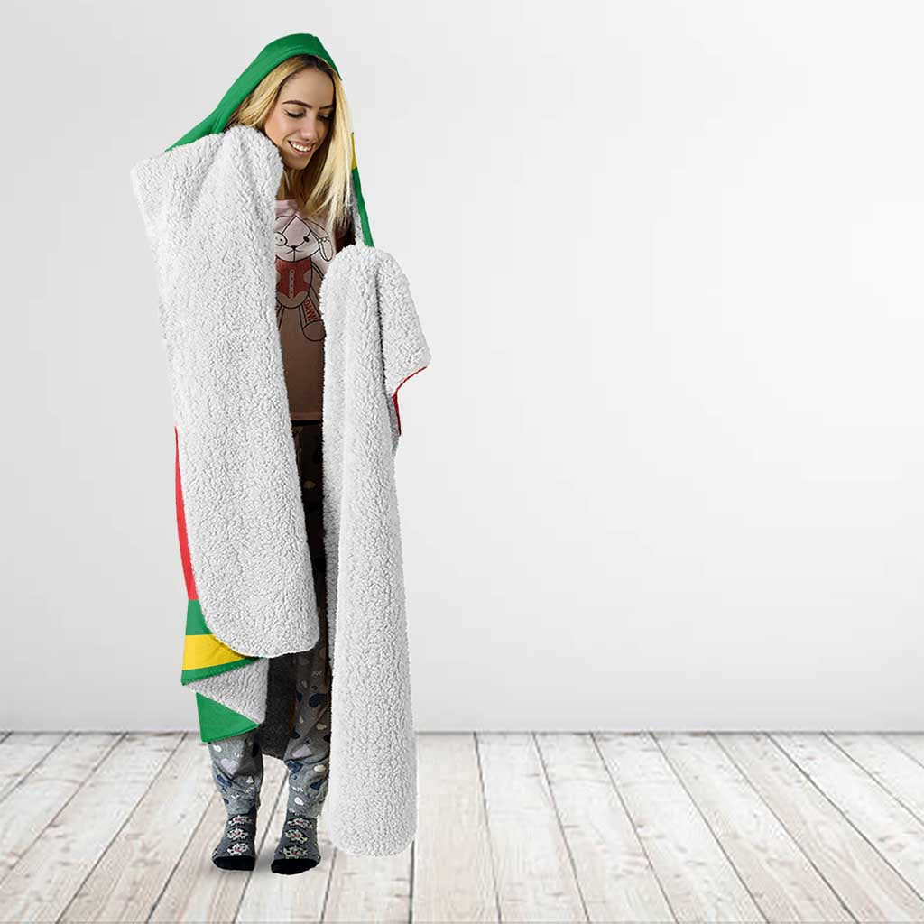 Cape Verde 1975-1992 Hooded Blanket Unidade Trabalho Progresso