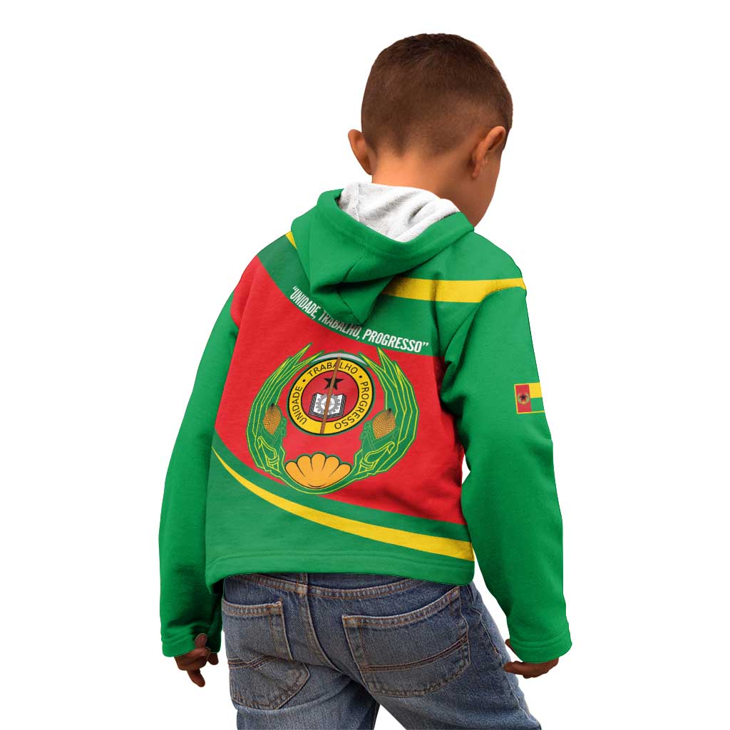 Cape Verde 1975-1992 Kid Hoodie Unidade Trabalho Progresso