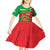Cape Verde 1975-1992 Kid Short Sleeve Dress Unidade Trabalho Progresso