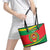 Cape Verde 1975-1992 Leather Tote Bag Unidade Trabalho Progresso