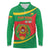 Cape Verde 1975-1992 Long Sleeve Polo Shirt Unidade Trabalho Progresso