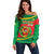 Cape Verde 1975-1992 Off Shoulder Sweater Unidade Trabalho Progresso