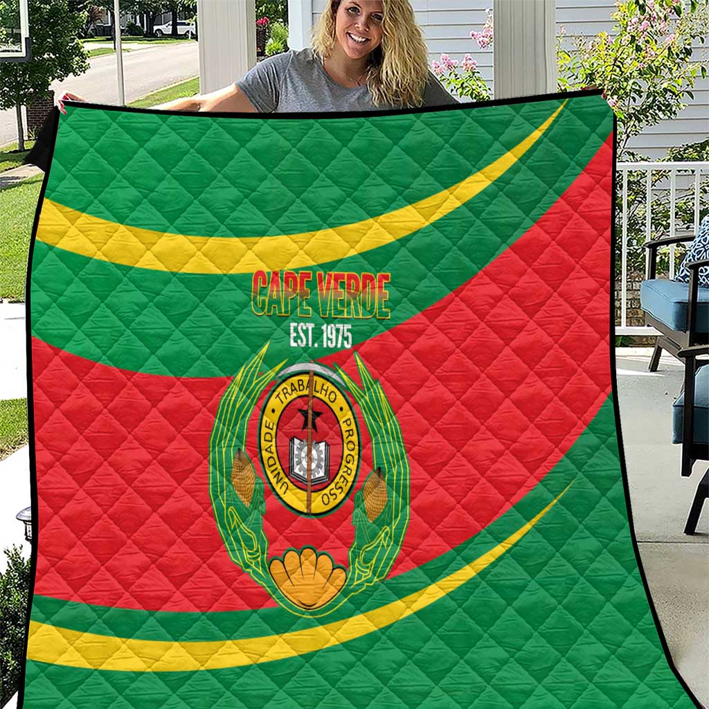 Cape Verde 1975-1992 Quilt Unidade Trabalho Progresso