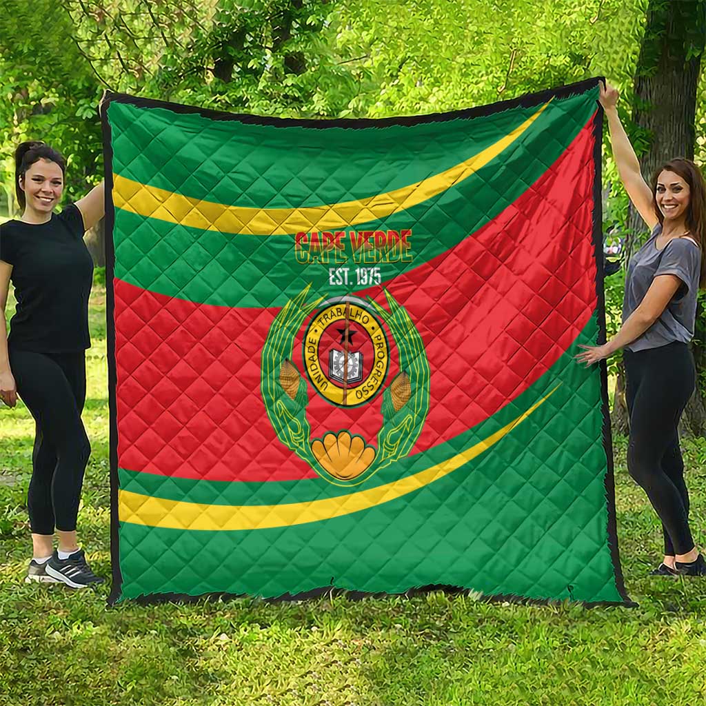 Cape Verde 1975-1992 Quilt Unidade Trabalho Progresso