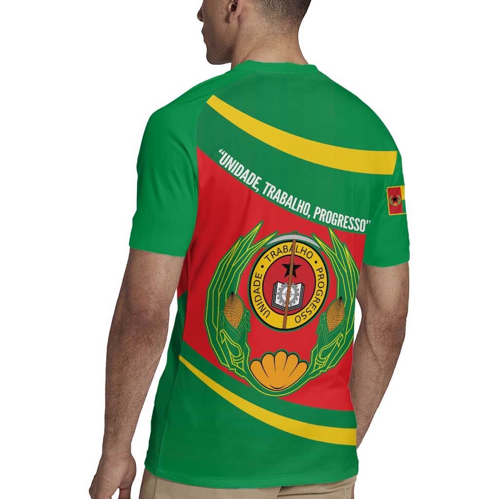 Cape Verde 1975-1992 Rugby Jersey Unidade Trabalho Progresso