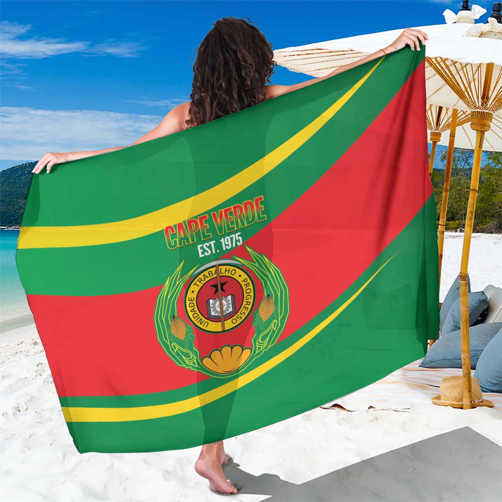 Cape Verde 1975-1992 Sarong Unidade Trabalho Progresso