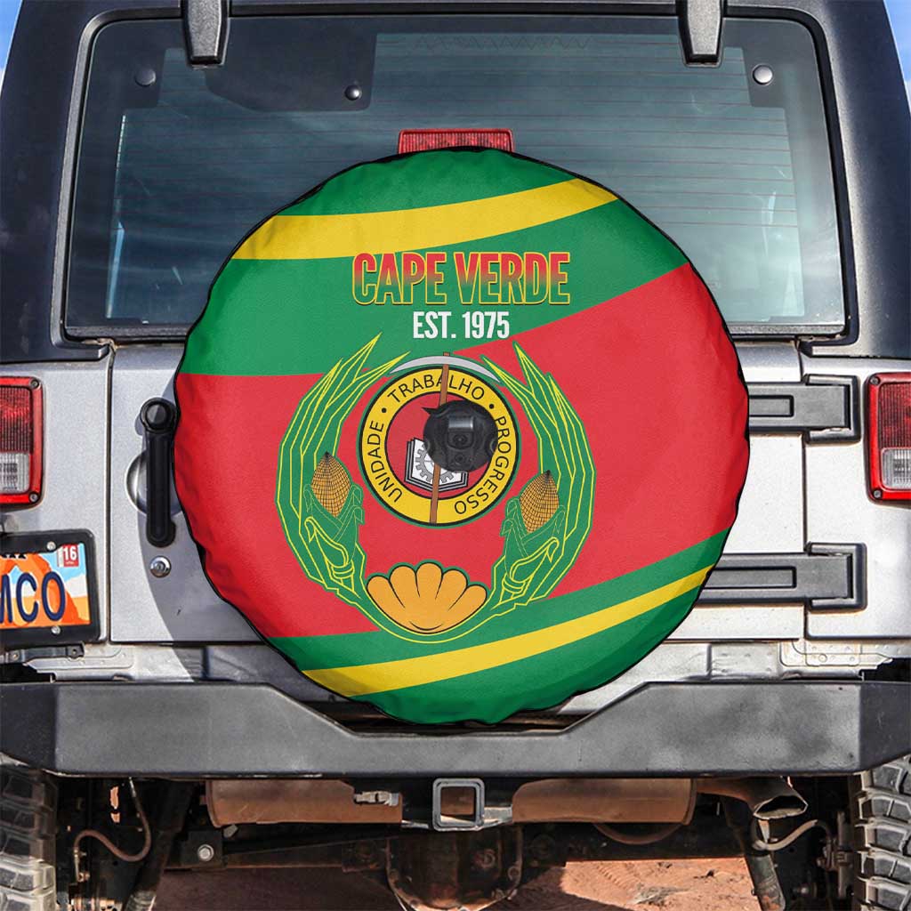 Cape Verde 1975-1992 Spare Tire Cover Unidade Trabalho Progresso