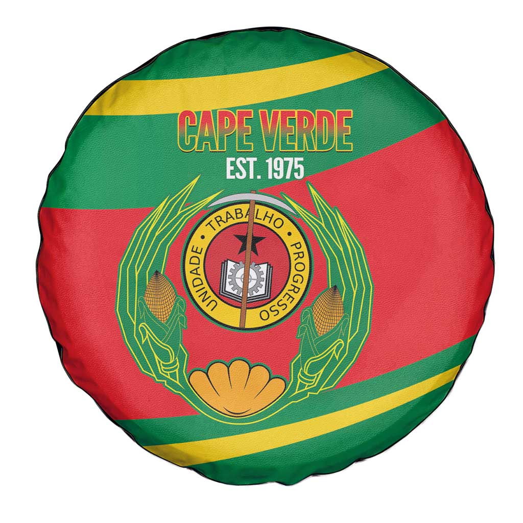 Cape Verde 1975-1992 Spare Tire Cover Unidade Trabalho Progresso