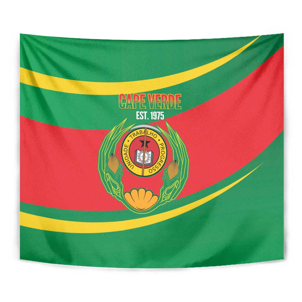 Cape Verde 1975-1992 Tapestry Unidade Trabalho Progresso