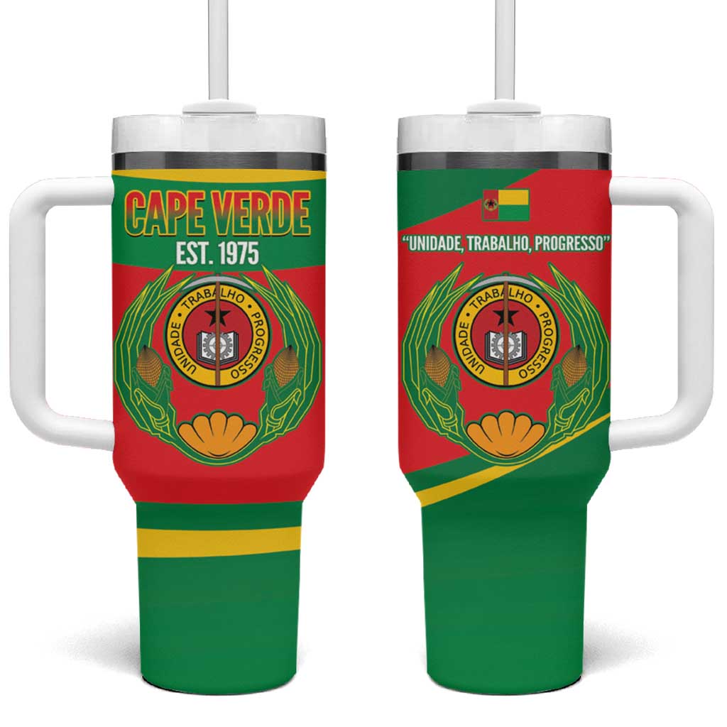 Cape Verde 1975-1992 Tumbler With Handle Unidade Trabalho Progresso