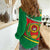 Cape Verde 1975-1992 Women Casual Shirt Unidade Trabalho Progresso