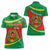 Cape Verde 1975-1992 Women Polo Shirt Unidade Trabalho Progresso