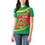 Cape Verde 1975-1992 Women Polo Shirt Unidade Trabalho Progresso