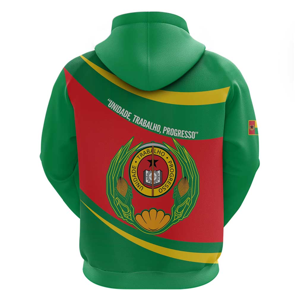 Cape Verde 1975-1992 Zip Hoodie Unidade Trabalho Progresso