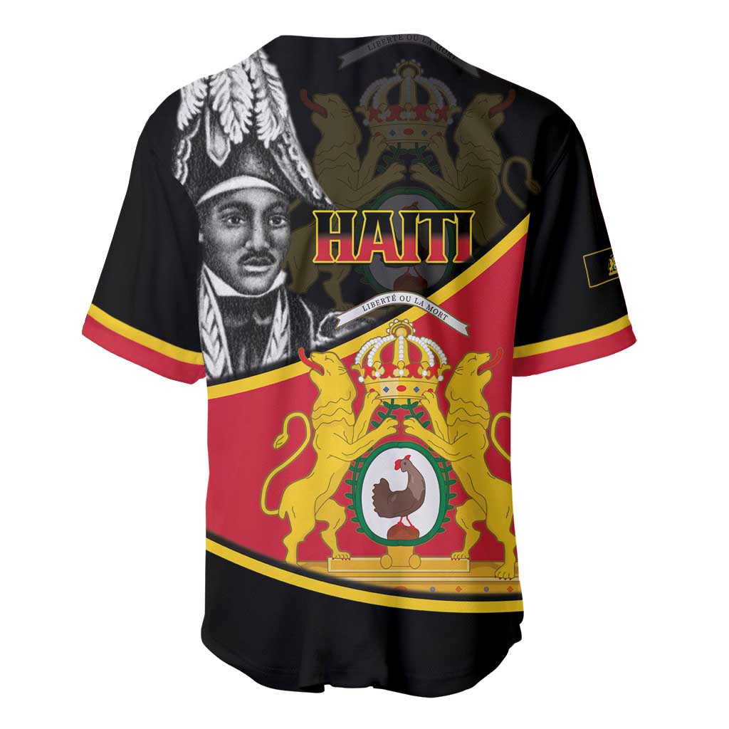 First Empire Of Haiti 1804-1806 Baseball Jersey Jean-Jacques Dessalines Liberte ou la Mort!