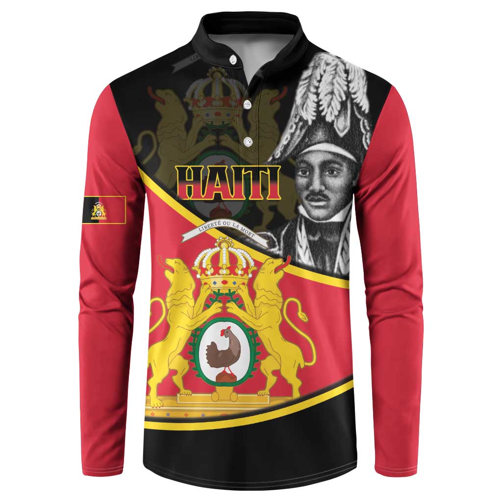 First Empire Of Haiti 1804-1806 Button Sweatshirt Jean-Jacques Dessalines Liberte ou la Mort!