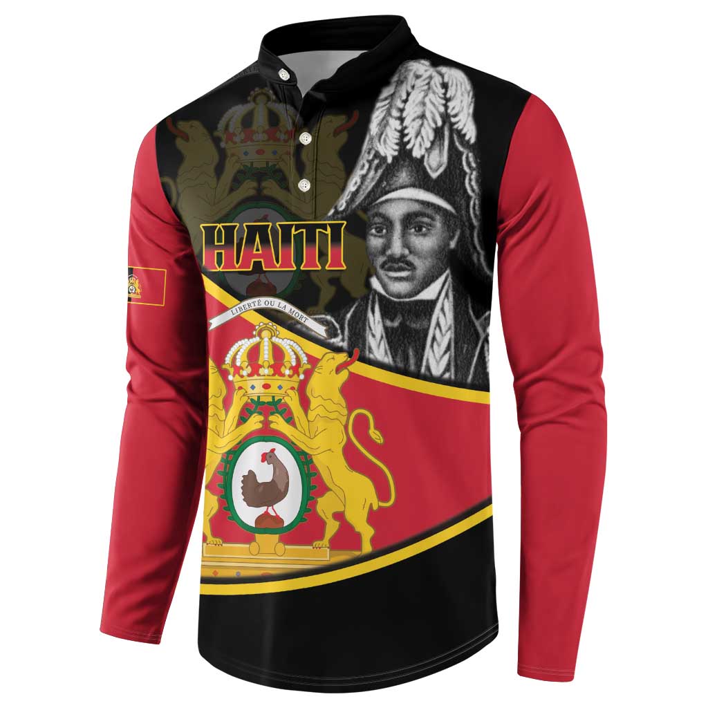 First Empire Of Haiti 1804-1806 Button Sweatshirt Jean-Jacques Dessalines Liberte ou la Mort!