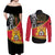 First Empire Of Haiti 1804-1806 Couples Matching Off Shoulder Maxi Dress and Long Sleeve Button Shirt Jean-Jacques Dessalines Liberte ou la Mort!