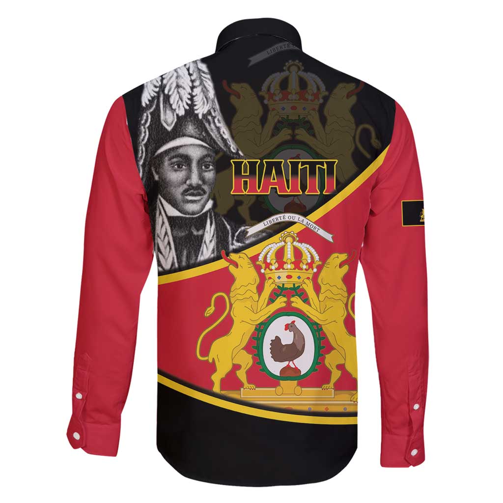 First Empire Of Haiti 1804-1806 Family Matching Off Shoulder Short Dress and Hawaiian Shirt Jean-Jacques Dessalines Liberte ou la Mort!