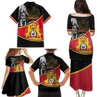 First Empire Of Haiti 1804-1806 Family Matching Puletasi and Hawaiian Shirt Jean-Jacques Dessalines Liberte ou la Mort!