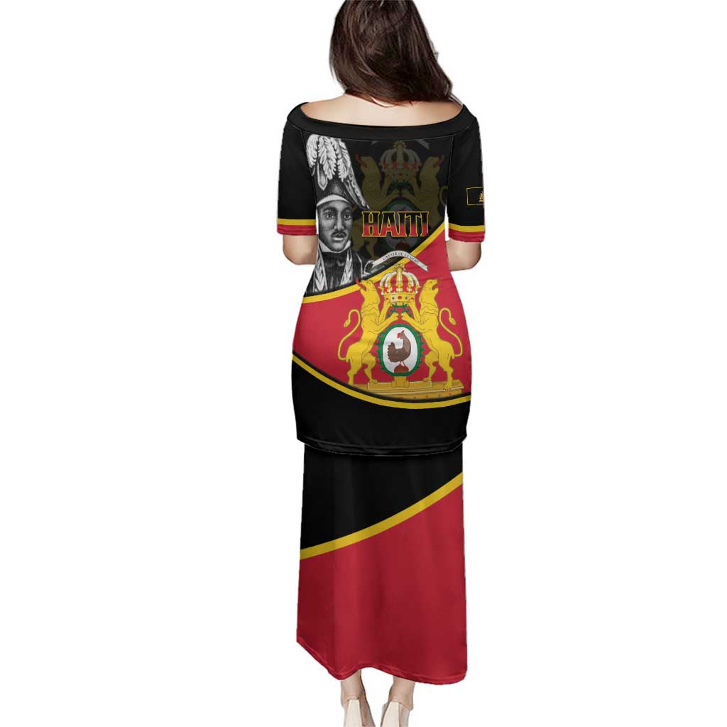 First Empire Of Haiti 1804-1806 Family Matching Puletasi and Hawaiian Shirt Jean-Jacques Dessalines Liberte ou la Mort!