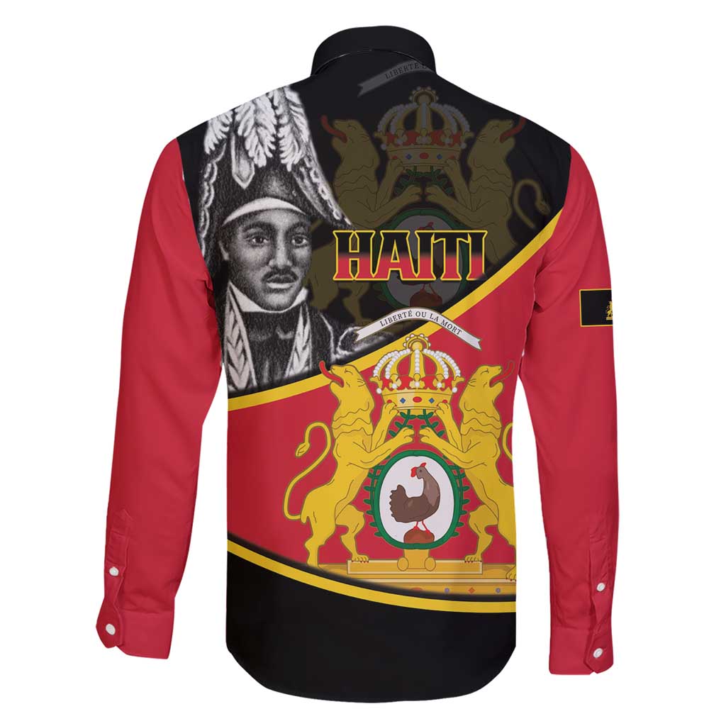 First Empire Of Haiti 1804-1806 Family Matching Short Sleeve Bodycon Dress and Hawaiian Shirt Jean-Jacques Dessalines Liberte ou la Mort!