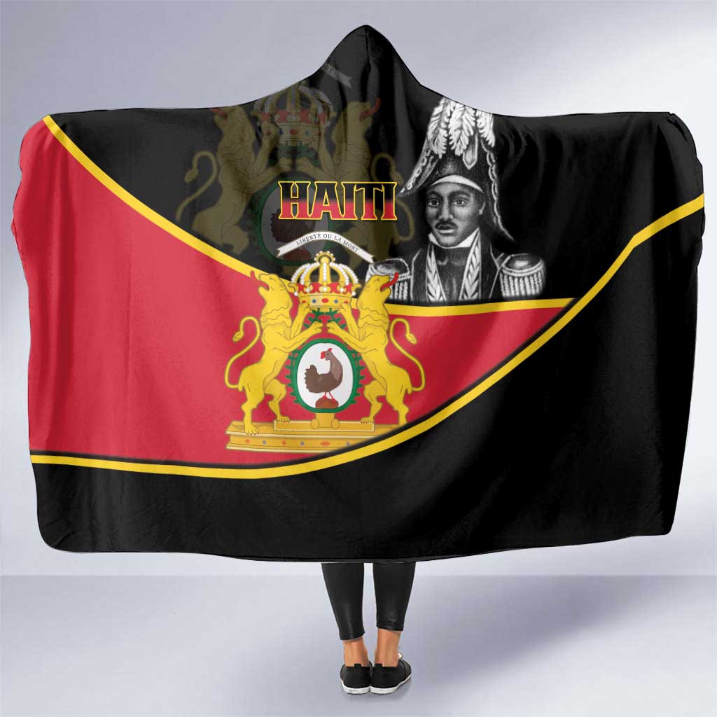 First Empire Of Haiti 1804-1806 Hooded Blanket Jean-Jacques Dessalines Liberte ou la Mort!