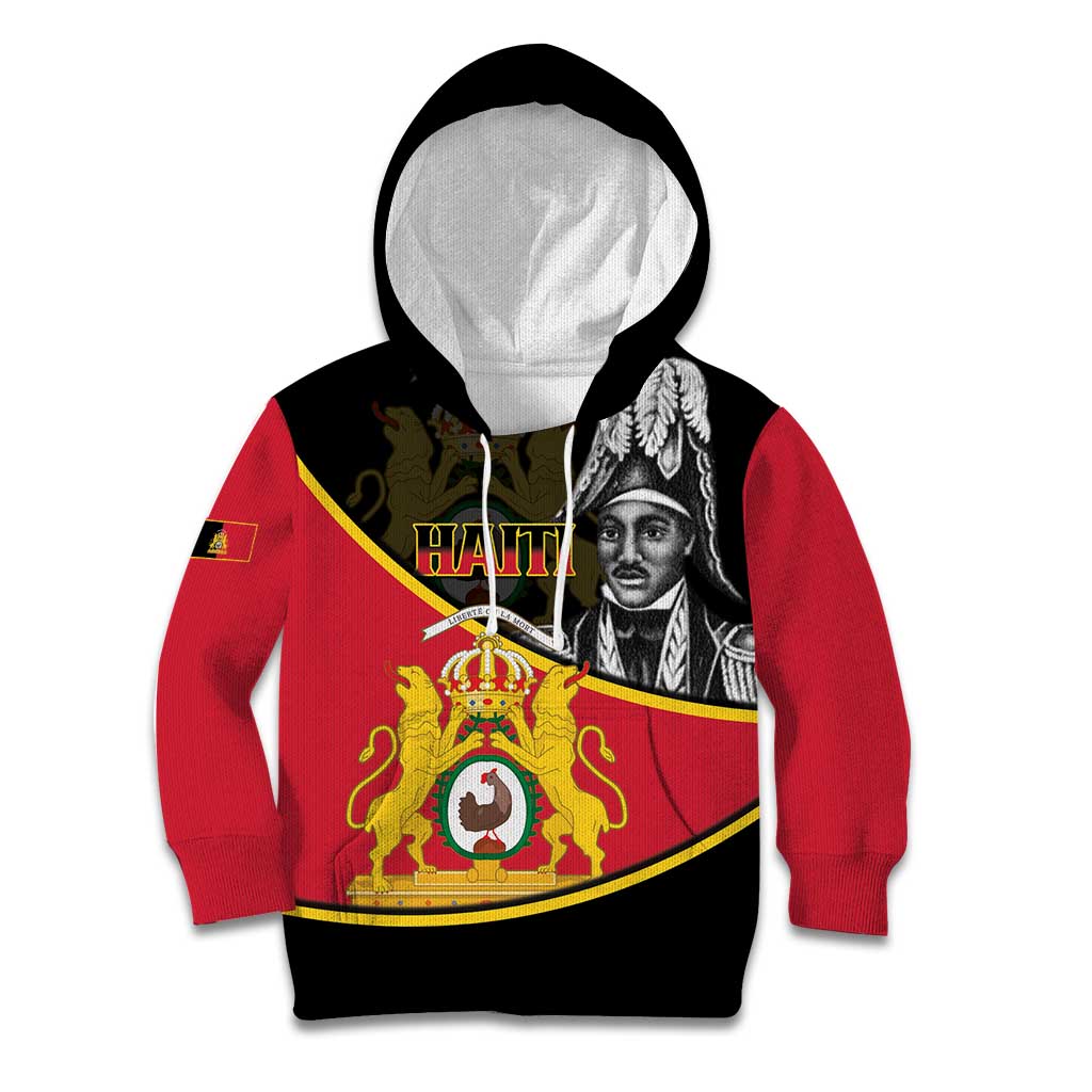 First Empire Of Haiti 1804-1806 Kid Hoodie Jean-Jacques Dessalines Liberte ou la Mort!