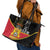 First Empire Of Haiti 1804-1806 Leather Tote Bag Jean-Jacques Dessalines Liberte ou la Mort!