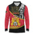 First Empire Of Haiti 1804-1806 Long Sleeve Polo Shirt Jean-Jacques Dessalines Liberte ou la Mort!