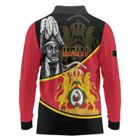 First Empire Of Haiti 1804-1806 Long Sleeve Polo Shirt Jean-Jacques Dessalines Liberte ou la Mort!