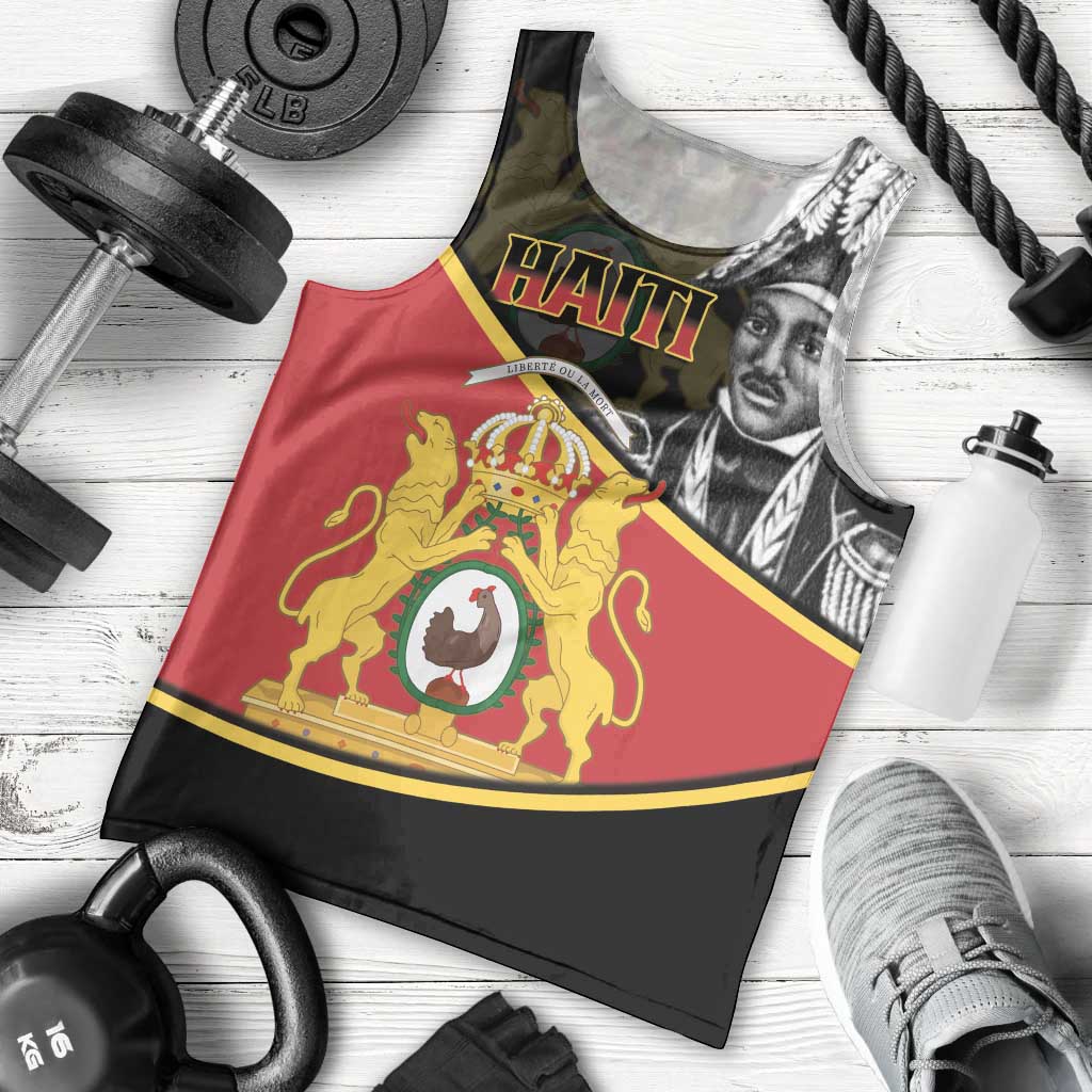 First Empire Of Haiti 1804-1806 Men Tank Top Jean-Jacques Dessalines Liberte ou la Mort!